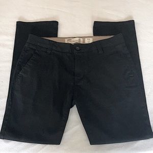 🆕 RSQ Mens Slim Straight Black Chinos NWOT!
